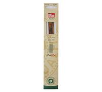 Prym 224143 - Ferri da calza Cubics Natural, 20 cm, 3,50 mm, in legno, multicolore, 3,5 mm