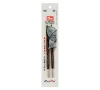 Prym Nadelspitzen CUBICS Natural Farbig Lang 11,6 cm 5,00 mm Ferri da Maglia, Legno, Multicolore, 5,0 mm