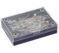 Prym 29129 Set di Aghi con Testina di Vetro N 9 10 G, Dimensioni: 30 x 0,60 mm, Multicolore