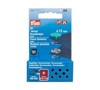 Prym 390777 - Bottoni automatici in jersey, 12 mm, colore menta, compatibili con Vario Creative Tool