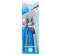Prym 390913 Vario pinza menta/salvia - per bottoni a pressione, occhielli, rivetti e bottoni jeans - Include utensili per foratura, impugnatura ergonomica, accessori per cucito versatili