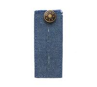 Prym 417612 - Bottoni in cotone, 80 x 35 mm, colore: Blu jeans