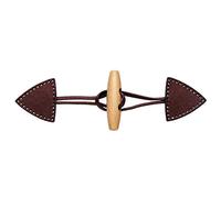 Prym 417717 - Chiusura a levetta, 15 x 5 cm, Colore: Marrone