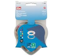 Prym 542620 Occhielli con rondelle colorate in scatola a forma di cuore, 8 mm, compatibili con Vario Creative Tool