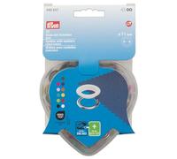 Prym 542621 - Occhielli con rondelle colorate, 11 mm, compatibili con Vario Creative Tool
