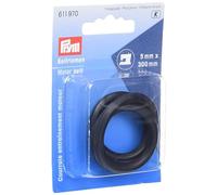 Prym Cintura a V per macchina da cucire 5 mm x 300 mm, materiale sintetico, nera