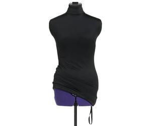 Prym 610240 Rivestimento protettivo per manichino da cucito S-M, Nero - Protezione elastica dalla polvere (95% poliestere, 5% elastan), protezione UV e lavabile