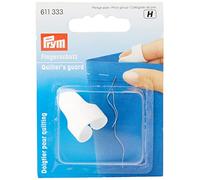 Prym 611333 Quilter's Fingerschutz verstellbar Guard, White, Taglia Unica