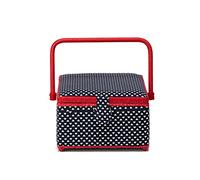 Prym 612646 - Cestino da cucito M Lovely, colore: Blu