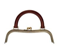 Prym 615233 Chiusura Borse Kylie, Materiale: MDF/Metallo, Ottone Antico, 26 x 19cm