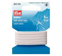 Prym 904160 Bobbins Ribbon, Cotone, Bianco, 5 m SB