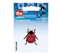 Prym 924330 - Applique a coccinella, nero/rosso