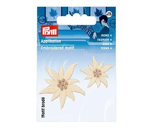 Prym 926718 Appl. Stella alpina piccola/grande naturale