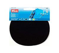 Prym 929370 Toppe Scamosciate Ferro 10 x 14 cm Nero