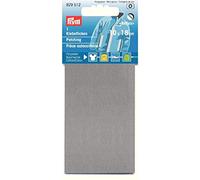 Prym 929512 - Toppe adesive riflettenti, 10 x 18 cm, colore: Argento