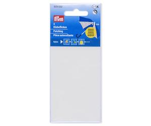 Prym 929532 - Toppe adesive in nylon, 2 pezzi, 6,5 x 14 cm, trasparente