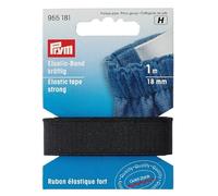 Prym 955181 - Nastro elastico resistente, 18 mm, 66% PES 34% ED