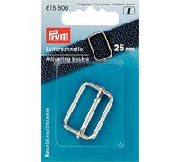 Prym Adjusting Buckle, Metallo, Silver, 9.5 x 6 x 1 cm