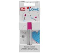 Prym Aghi da ricamo, blu/rosa/bianco, taglia unica