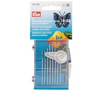 Prym Embroidery Needles, Gold, Silver, One Size, 16 unità