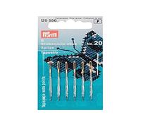 Prym Aghi da Ricamo, Polyester, Argento, 20er, 43 x 1,00 mm, 6 Stück, 6 unità