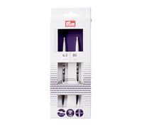 Prym Ferri da Maglia circolari ergonomici, 80 cm, 6,00 mm Circular Needle, Materiale Sintetico ad Alte Prestazioni, Multi-Colour, 17 x 3 x 1 cm