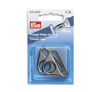 Prym Anelli triangolari, in lega di zinco, canna di fucile, 30 mm