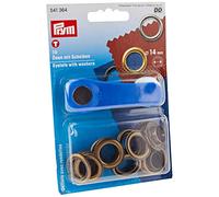 Prym Eyelets And Washers, Metallo, Antique Brass, 14 x 9.5 x 2.5 cm
