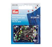 Prym Headpins, Acciaio e Vetro, Argento, Taglia Unica