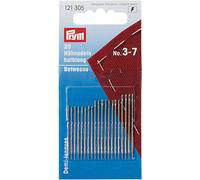 Prym Quilting Needles, Metallo, Silver, Nr. 5-9 Sortiert, 20 Stück