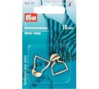 Prym Gold Steel Hook, 15 mm, goldfarbig, 1 Stück