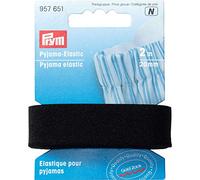Prym - Black (20mm, 2m) Elastico del Pigiama - 1 unità