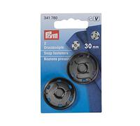 Prym Bottoni a Pressione da 30 mm, Colore: Canna di Fucile Cucire Premere Dispositivi di Fissaggio, Ottone, Bronzo, Taglia Unica, 2 unità