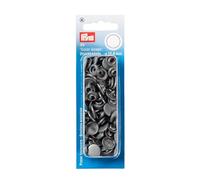 Prym Bottoni A Pressione Rotondi 30 Pezzi, Diametro: 12,4 mm, Argento/Grigio