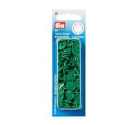 Prym Bottoni A Pressione Rotondi 30 Pezzi, Dimensioni: 12,4 mm, Erba