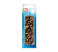 Prym Bottoni Automatici per Cucito 30 Pezzi, Dimensioni: 12,4 mm, Oro