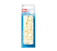 Prym Bottoni Automatici per Cucito 30 Pezzi, Dimensioni: 12,4 mm, Perla