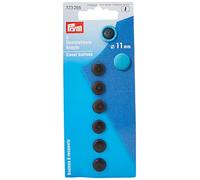 Prym Bottoni in plastica Nera da 11 mm (6 Pezzi), 14 x 6 x 1 cm