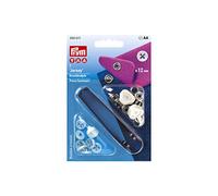 Prym - Chiusura a pressione in jersey blu (12 mm) Prym - 1 Unità