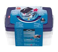 Prym - Click Box base in plastica, trasparente, 24 x 16,5 x 14 cm
