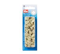 Prym Bottoni A Pressione, Plastic, Beige, 12.4 mm, 30 unità