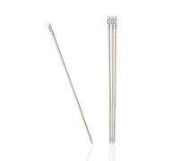 PRYM-Consumer 131.287 Leather Needles, Acciaio 18/10, Silver