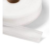 Prym Consumer Nastro Plissettato, Poliestere, 80 mm, Transparent, 100 m