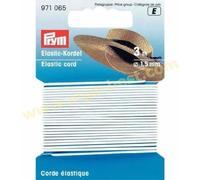 Prym - Corda Elastica Bianca Prym (1,5 mm, 3 m) - 1 unità