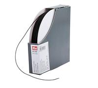 Prym Cordoncino Elastico, Colore: Nero, 55% ED 45% PES, Ø 1,5 mm | 100 m