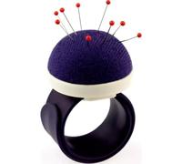 Prym Armnadelkissen mit Silikonband Pincushion, Silicone, Purple, White, 240 x 29 mm