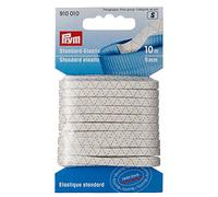 Prym Elastico Standard, Polyester, Bianco, 5 mm, 10 m