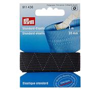 Prym Elastico Standard, Polyester, Black, 9.3 x 5.7 x 0.7 cm