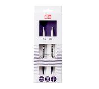 Prym Ferri da maglia circolari ergonomici 80 cm 7,00 mm metallo multicolore – 1 unità