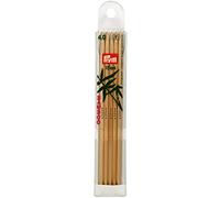 Prym - Ferri da Calza 15 cm x 4 mm Doppia Punta in bambù